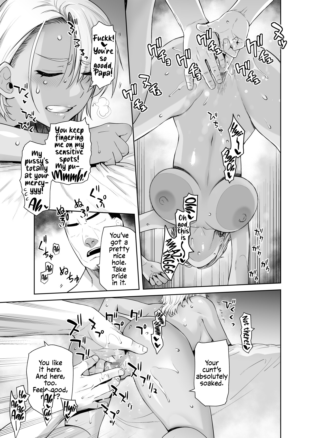 Hentai Manga Comic-Gyaru Daughter Has Passionate Sex With Her Dad 2-Read-19